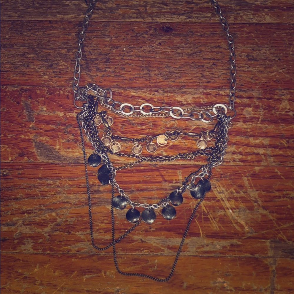 Multi layered necklace